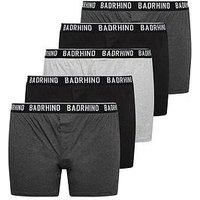 BadRhino Big & Tall 5 Pack Boxers