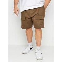 BadRhino Big & Tall Acid Wash Cargo Shorts