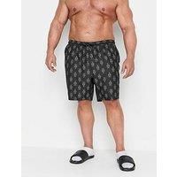 BadRhino Lobster Print Swim Shorts - Men/'s - M to 8XL Black