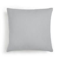 Habitat Textured Plain Cushion - Grey - 50x50cm