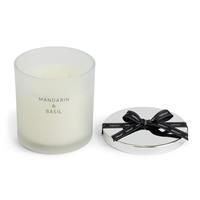 Habitat Large Candle with Lid - Luxe Mandarin & Basil