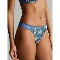 B By Ted Baker B By Baker Bird Printed Brazillian Briefs - Charcoal