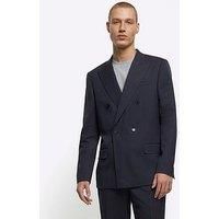 River Island Core Herringbone Suit Jacket