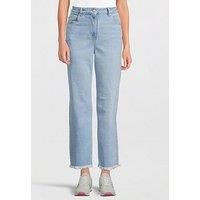 Ps Paul Smith Womens Straigh Leg Jean Raw Hem