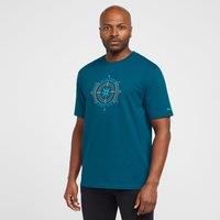 Peter Storm Men/'s Linear Compass T-Shirt, Blue, M