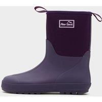 Peter Storm Kids’ Neoprene Wellington Boots with Pull-on Handles, Children/'s Waterproof & Breathable Wellies (Purple, UK Footwear Size System, Big Kid, Numeric, Medium, 11)