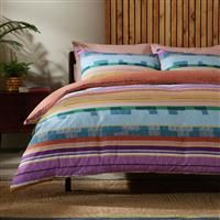 Habitat Variegated Stripe Bedding Set - Single