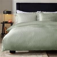 Habitat Cotton Stripe Oxford Edge Bedding Set - Double