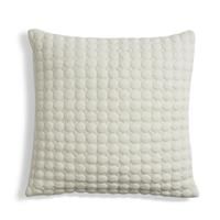 Habitat Knitted Cushion - White - 43x43cm