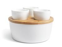 Designed by Sebastian Conran Chip and Dip Multiserve Set