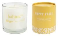 Habitat x Designs in Mind Medium Boxed Candle - Happy Place