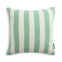 Habitat Stripe Printed Cushion - Green - 43x43cm