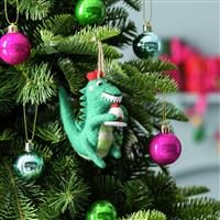 Habitat Felt Crocodile Christmas Tree Decoration