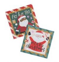 Comic Relief Pack of 10 Fun Santa Christmas Cards