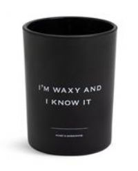 Habitat Im Waxy And I Know It Candle - Woody