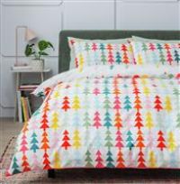 Habitat Christmas Trees Bedding Set - Double