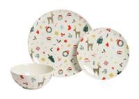 Argos Home 12 Piece Stoneware Dinner Set - White