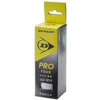 Dunlop 40+ Pro Tour Table Tennis Balls (Pack of 3) RD2571