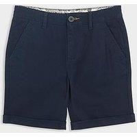 River Island Boys Chino Shorts - Navy