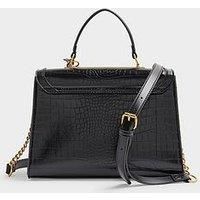 River Island Crocodile Print Tote Bag