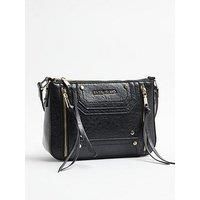 River Island Panelled Zip Cross Body Bag