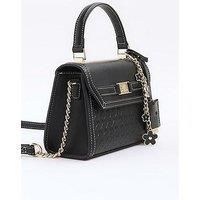 River Island Embossed Panel Mini Tote Bag