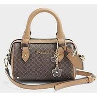 River Island Monogram Bowler Cross Body Bag