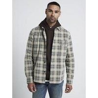 River Island Regular Fit Japanese Check Shirt