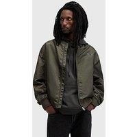 Allsaints Underground Bomber Jacket - Khaki