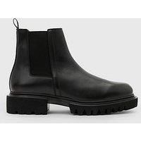 Allsaints Vince High Sole Chelsea Boot - Black