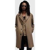 Allsaints Montell Mac Overcoat - Light Brown