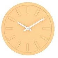 Minimalist Wall Clock 30cm - Yellow