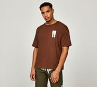 Gone Club SWC V2 Eyes T-Shirt - Brown - Size S