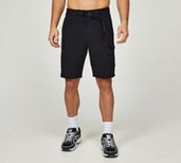 Alessandro Zavetti Nardo Woven Cargo Short - Black - Size S