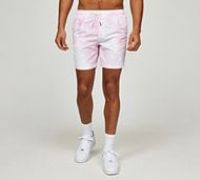 Dripmade Outlaw Paisley AOP Swim Short - Pink - Size XS