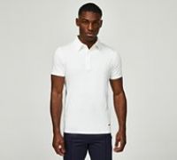 Belier Short Sleeve Mercerised Premium Polo Shirt - White - Size L