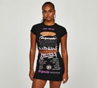 Dripmade Womens Street Tour 2.0 Spliced Set - Black - Size XS