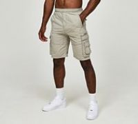 Authorized Atelier Relaxed Fit Cargo Short - Grey - Size S