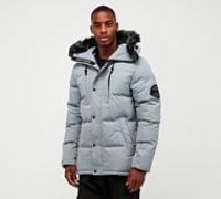 Zavetti Canada Oshawa 2.0 Puffer Parka Jacket - Grey - Size XS