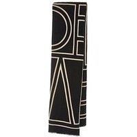 Quiz Black Printed Scarf