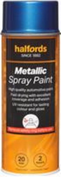 Halfords M3-470 Blue Metallic Car Spray Paint - 400Ml