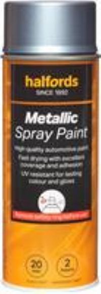 Halfords M3-600 Blue Metallic Car Spray Paint - 400Ml