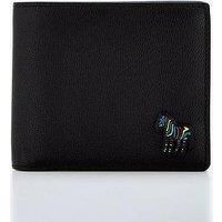 Ps Paul Smith Zebra Bilfold Wallet - Black