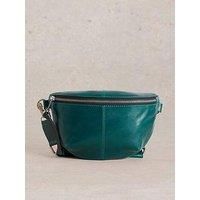 White Stuff Mini Sebby Leather Sling Bag - Blue