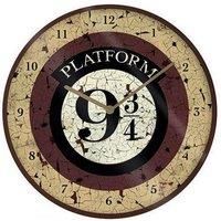 Harry Potter Platform Nine and Three Quarters Wall Clock BS4334