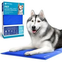 PETPROVED Dog Cooling Mat for Dogs Cats Cool Mat for Dogs Cat 90x50 cm