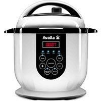 Avalla K-45 2.5L Smart Pressure Cooker, Steamer And Food Warmer - White