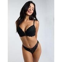 Boux Avenue Mollie 24 Thong - Black