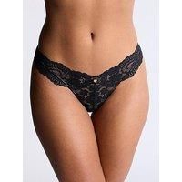 Boux Avenue Lana Thong - Black Mix