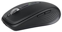 Logitech MX Anywhere 3S Compact Wireless Mouse, Fast Scrolling, 8K DPI Any-Surface Tracking, Quiet Clicks, Programmable Buttons, USB C, Bluetooth, Windows PC, Linux, Chrome, Mac - Graphite